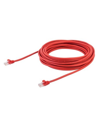 StarTech.com Cavo di Rete da 10m Rosso Cat5e Ethernet RJ45 Antigroviglio