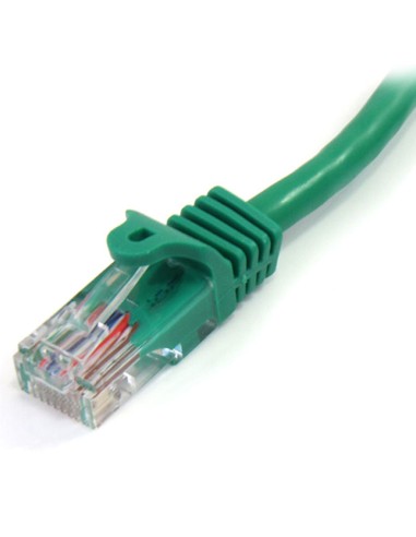 StarTech.com Cavo di Rete da 50cm Verde Cat5e Ethernet RJ45 Antigroviglio