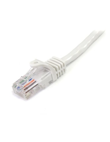 StarTech.com Cavo di Rete da 50cm Bianco Cat5e Ethernet RJ45 Antigroviglio