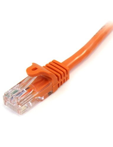 StarTech.com Cavo di Rete da 5m Arancio Cat5e Ethernet RJ45 Antigroviglio