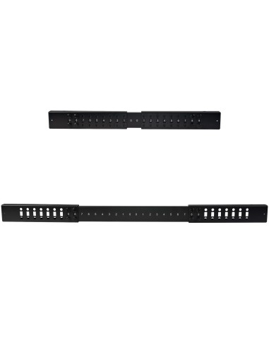 StarTech.com Armadio Server Rack con 4 staffe a Telaio Aperto 18U con profondità regolabile da 59-104cm - Rack per