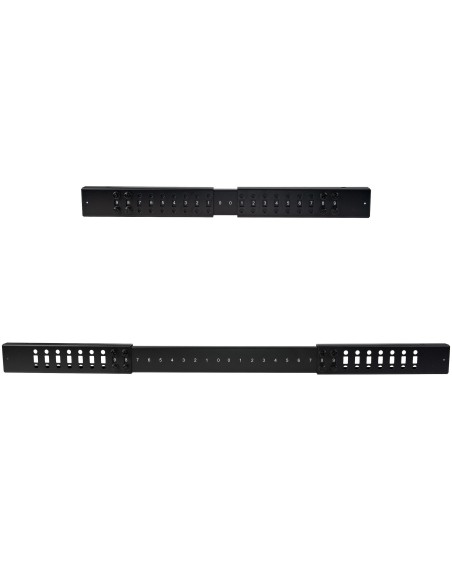 StarTech.com Armadio Server Rack con 4 staffe a Telaio Aperto 25U con profondità regolabile da 59-104cm - Rack per