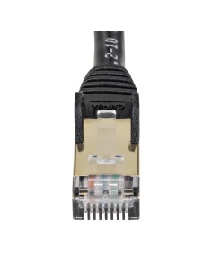 StarTech.com Cavo patch CAT6a da 1,5 m - Schermato (STP) - Filo di rame al 100% - Connettore antistrappo - Nero 2