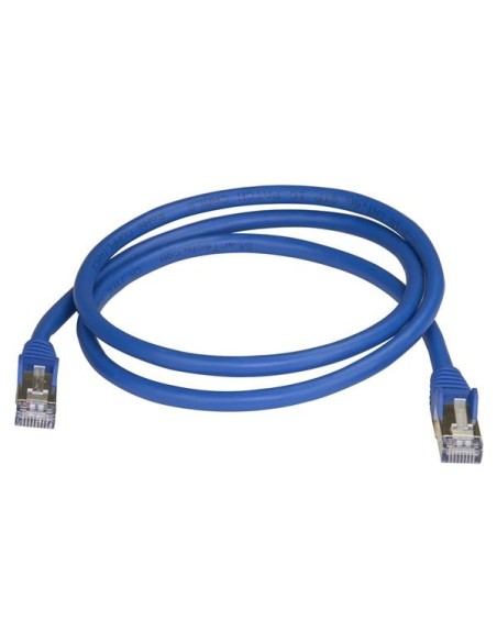 StarTech.com Cavo di Rete Ethernet Cat6a - Cavo Schermato STP da 1m - Blu