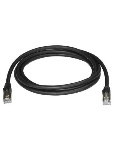 StarTech.com Cavo di Rete Ethernet Cat6a - Cavo Schermato STP da 2m - Nero