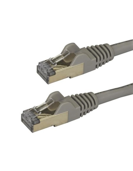 StarTech.com Cavo di Rete Ethernet Cat6a - Cavo Schermato STP da 3m - Grigio