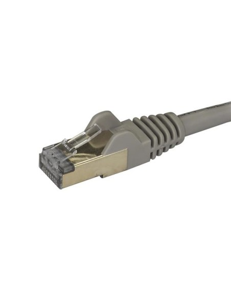 StarTech.com Cavo di Rete Ethernet Cat6a - Cavo Schermato STP da 3m - Grigio