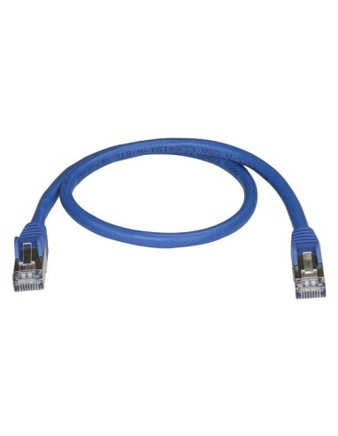 StarTech.com Cavo di Rete Ethernet Cat6a - Cavo Schermato STP da 50cm - Blu