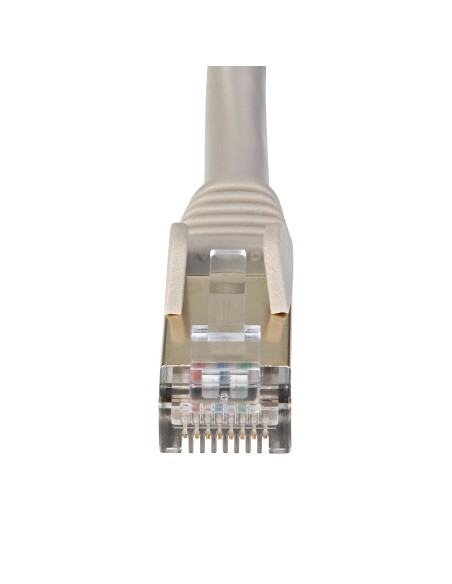 StarTech.com Cavo patch CAT6a da 7,5 m - Schermato (STP) - Filo di rame al 100% - connettore antistrappo - grigio