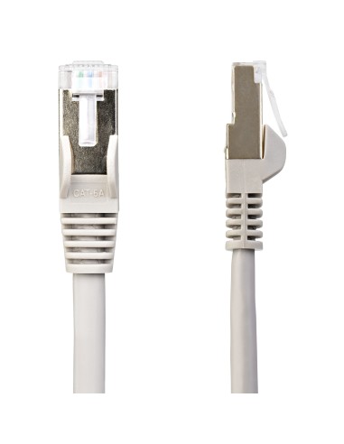 StarTech.com Cavo patch CAT6a da 7,5 m - Schermato (STP) - Filo di rame al 100% - connettore antistrappo - grigio