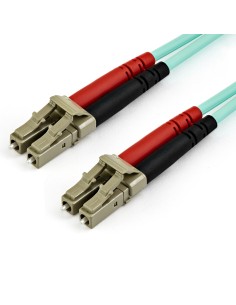 StarTech.com Cavo Fibra Ottica patch Multimodale LC a LC Duplex 50 125 OM3 - 15m