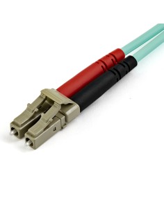 StarTech.com Cavo Fibra Ottica patch Multimodale LC a LC Duplex 50 125 OM3 - 15m 2