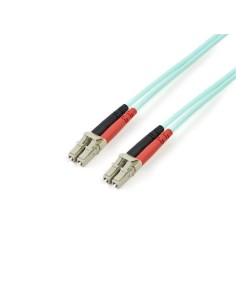 StarTech.com Cavo patch duplex LSZH fibra multimodale 50 125 3 m 10 Gb Aqua LC - LC