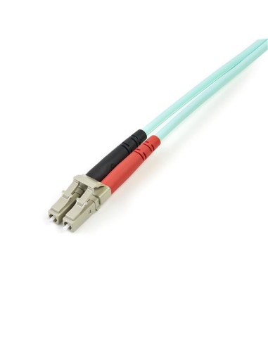 StarTech.com Cavo patch duplex LSZH fibra multimodale 50 125 3 m 10 Gb Aqua LC - LC