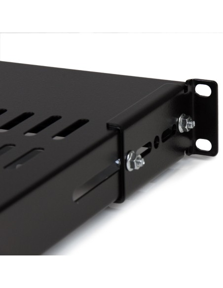 StarTech.com Ripiano fisso per armadio server a rack, profondità regolabile