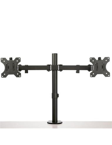 StarTech.com Staffa per due monitor con montaggio su scrivania - Design a barre trasversali - Articolabile - Acciaio