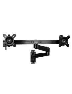 StarTech.com Braccio Articolato VESA da Parete per 2 Schermi - Supporto per Monitor da 15" a 24" - Acciaio 2