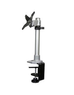 StarTech.com Supporto per Monitor con altezza regolabile - Braccio porta Monitor LCD LED con gancio per gestione cavi
