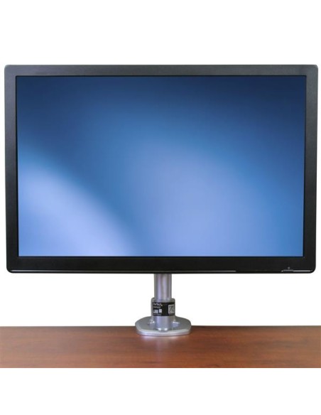 StarTech.com Supporto per Monitor con altezza regolabile - Braccio porta Monitor LCD LED con gancio per gestione cavi