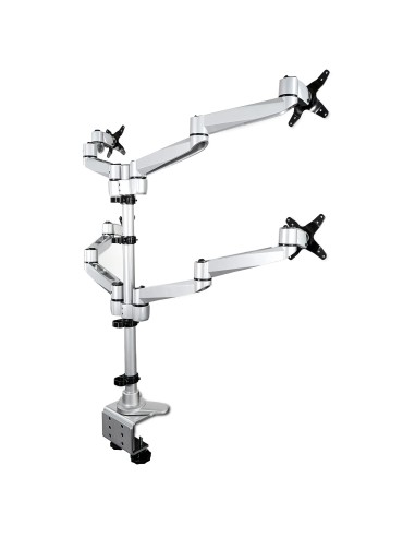 StarTech.com Supporto per 4 monitor - Completamente articolabile - Premium