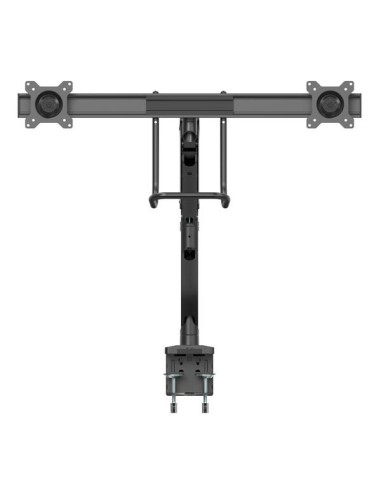 StarTech.com Staffa per due monitor - Alta resistenza - Montaggio con morsetto da scrivania passacavo