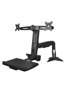 StarTech.com Braccio supporto per doppio Monitor Sit-Stand - Scrivania