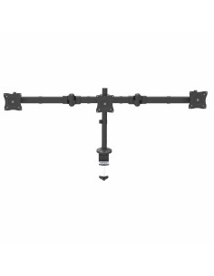 StarTech.com Braccio per triplo monitor VESA fino a 27" - Supporto monitor scrivania ergonomico - Staffa per monitor articolata