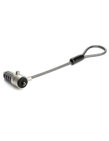 StarTech.com Anello di espansione Lucchetto Per PC Portatile - Cavo e lucchetto da 15 cm