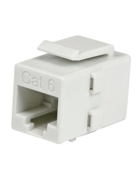 StarTech.com Accoppiatore di rete jack Keystone RJ45 Cat 6 bianco - F F