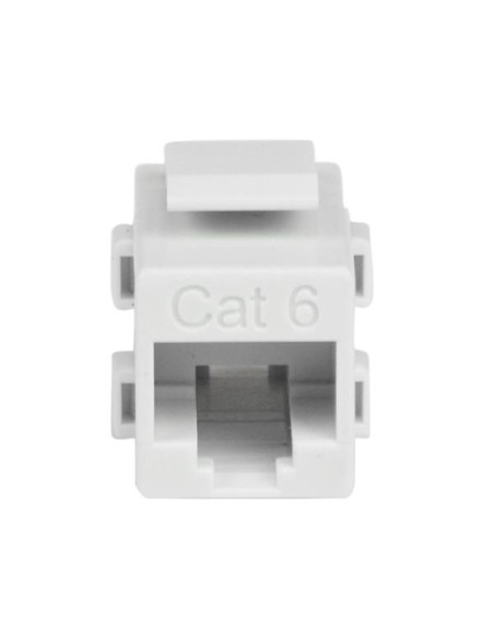 StarTech.com Accoppiatore di rete jack Keystone RJ45 Cat 6 bianco - F F