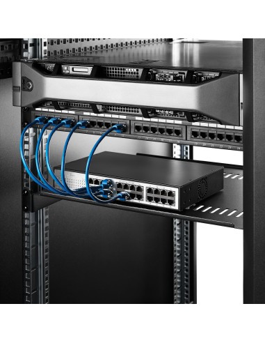 StarTech.com Scaffale Ventilato per Rack Server 1U - Profondità da 400 mm