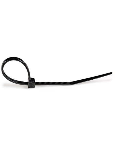 StarTech.com Fascette fermacavo riutilizzabili da 10 cm - 2 mm di larghezza, 55mm di diametro del fascio e resistenza alla