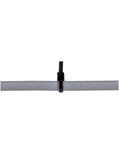 StarTech.com Fascetta Fermacavi da 10cm - Fascetta in Plastica Stringicavo Larga 2mm, Diametro del Fascio 22mm, Resistenza alla