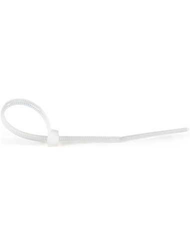 StarTech.com Fascetta Fermacavi da 10cm - Fascetta in Plastica Stringicavo Larga 2mm, Diametro del Fascio 22mm, Resistenza alla