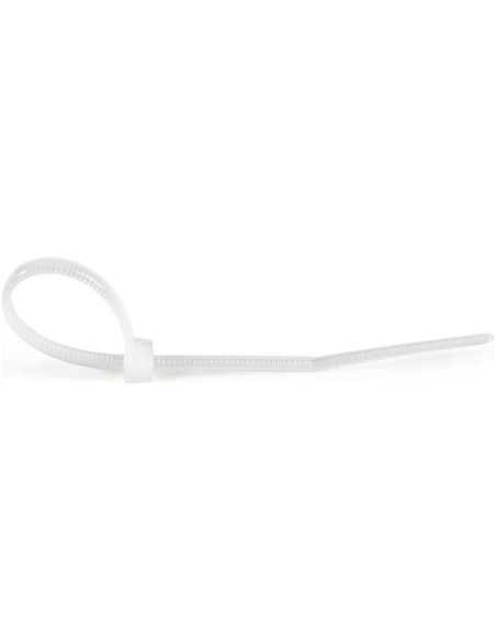StarTech.com Fascetta Fermacavi da 10cm - Fascetta in Plastica Stringicavo Larga 2mm, Diametro del Fascio 22mm, Resistenza alla