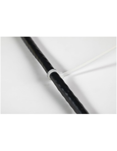 StarTech.com Fascetta Fermacavi da 10cm - Fascetta in Plastica Stringicavo Larga 2mm, Diametro del Fascio 22mm, Resistenza alla
