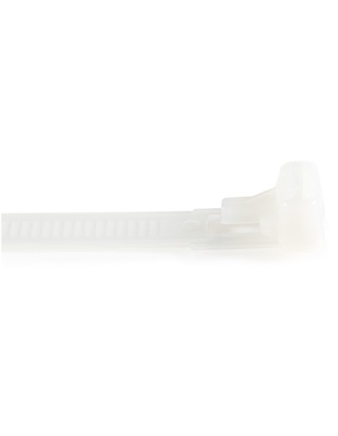 StarTech.com Fascette fermacavo riutilizzabili da 25 cm - 7 mm di larghezza, 65 mm di diametro del fascio e resistenza alla