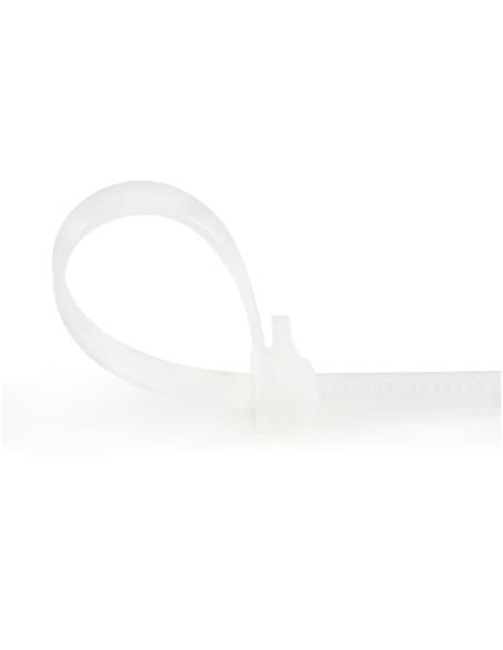 StarTech.com Fascette fermacavo riutilizzabili da 25 cm - 7 mm di larghezza, 65 mm di diametro del fascio e resistenza alla