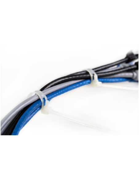 StarTech.com Fascette fermacavo riutilizzabili da 25 cm - 7 mm di larghezza, 65 mm di diametro del fascio e resistenza alla