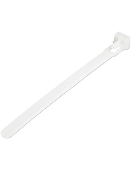 StarTech.com Fascette fermacavo riutilizzabili da 12 cm - 7 mm di larghezza, 30 mm di diametro del fascio e resistenza alla