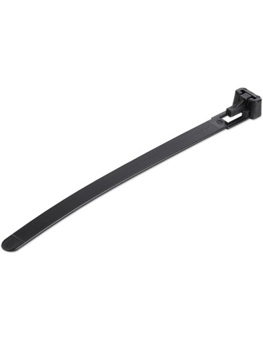 StarTech.com Fascette fermacavo riutilizzabili da 12 cm - 7 mm di larghezza, 30 mm di diametro del fascio e resistenza alla