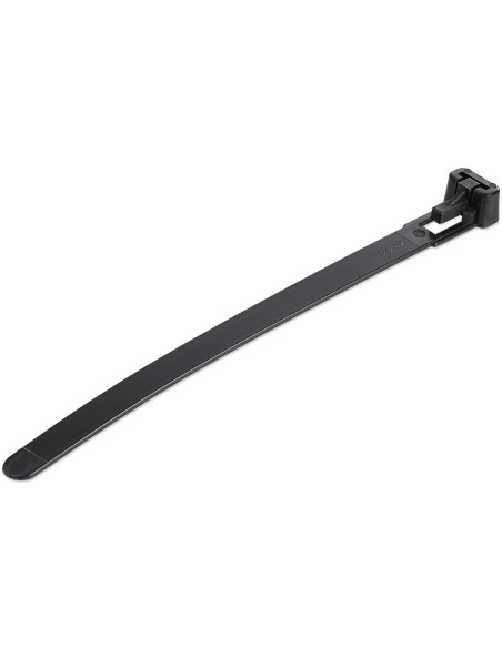 StarTech.com Fascette fermacavo riutilizzabili da 12 cm - 7 mm di larghezza, 30 mm di diametro del fascio e resistenza alla