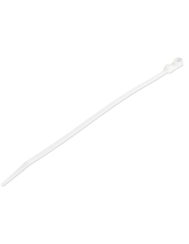 StarTech.com Fascette fermacavo da 20 cm con foro di montaggio - 4 mm di larghezza, 52 mm di diametro del fascio, 22 kg di