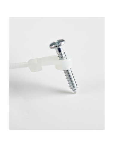 StarTech.com Fascette fermacavo da 20 cm con foro di montaggio - 4 mm di larghezza, 52 mm di diametro del fascio, 22 kg di