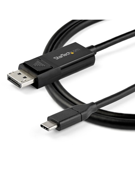StarTech.com Cavo da USB C a DisplayPort 1.4 da 2m - Cavo 8K 60Hz 4K - Cavo adattatore video bidirezionale da DP a USB-C o da