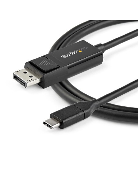 StarTech.com Cavo adattatore da USB C a DisplayPort 1.2 da 1m - Cavo video bidirezionale da DP a USB-C o USB-C a DP 4K 60Hz -