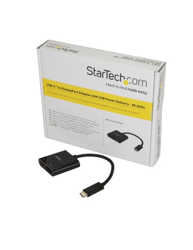 StarTech.com Adattatore USB-C a DisplayPort con Power Delivery USB - 4K 60hz