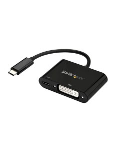 StarTech.com Adattatore USB C a DVI 1080p - Power Delivery - Convertitore Video USB Type-C a DVI-D Single Link con Ricarica -