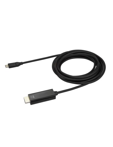 StarTech.com Cavo USB-C a HDMI da 3m - Cavetto USB 3.1 Tipo C a HDMI - 4k a 60Hz - Nero
