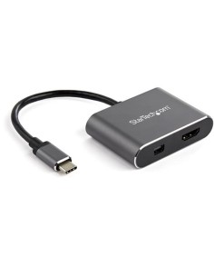 StarTech.com Adattatore multiporta da USB-C a Mini DisplayPort o HDMI - 4K 60Hz